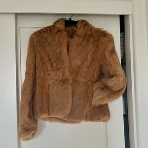 Vintage Rabbit Fur Coat